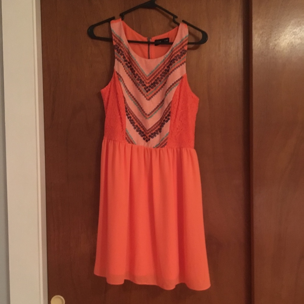 Orange Summer Dress